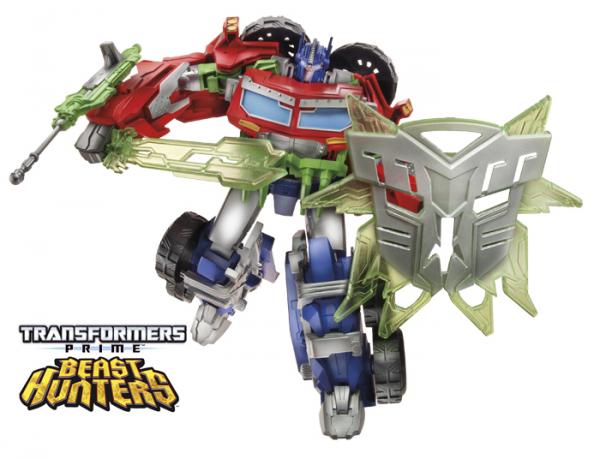 BotCon 2013: Official product images from Hasbro - Transformers Event: Transformers Prime Beast Hunters Voyager Beast Hunter Optimus Prime Robot